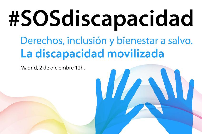 Marcha pública bajo el lema SOS DISCAPACIDAD: Derechos, Inclusión y Bienestar a Salvo