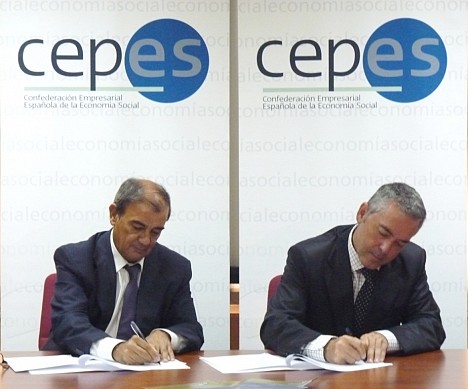 CEPES y LABORAL KUTXA firman un convenio para financiar las empresas de Economía Social