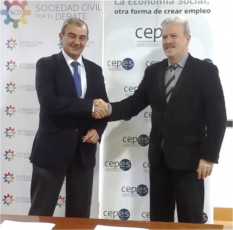 CEPES y Sociedad Civil por el Debate firman un acuerdo de colaboración