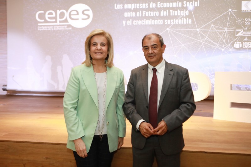 Fátima Báñez destaca el papel de la Economía Social en el futuro del trabajo