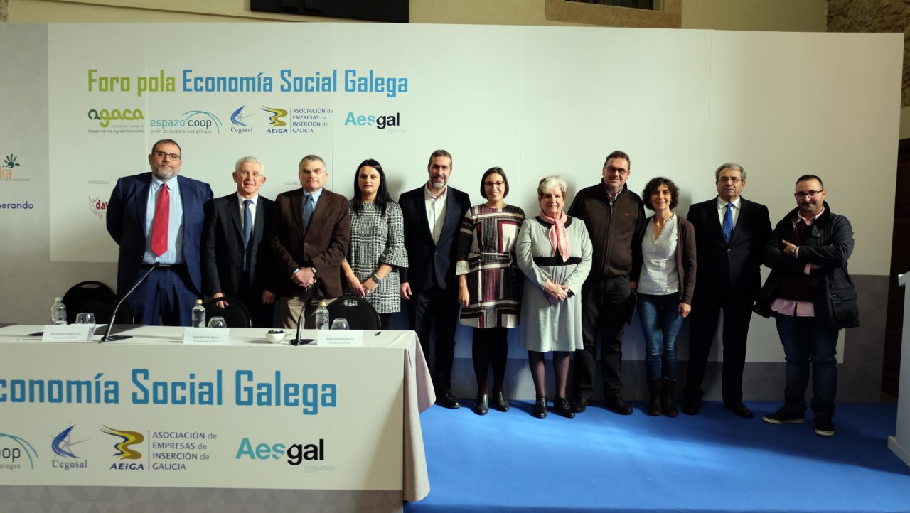 Las cinco mayores entidades de la Economía Social gallega crean un ente conjunto