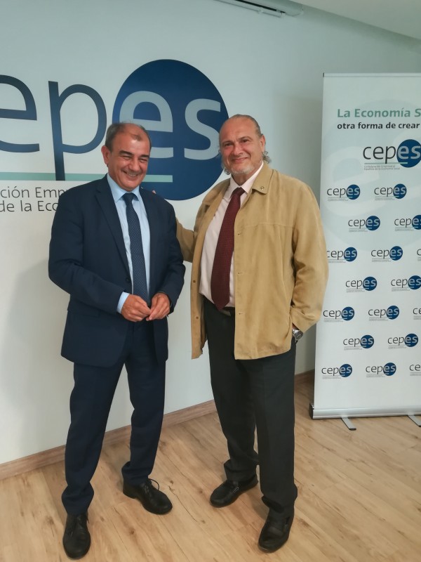 CEPES y Fiare Banca Etica firman un acuerdo para facilitar el crédito y servicios financieros a empresas de Economía Social