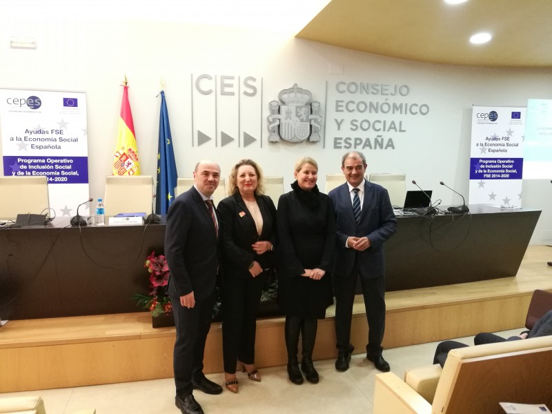 CEPES presenta los resultados de su gestión como Organismo Intermedio del Fondo Social Europeo