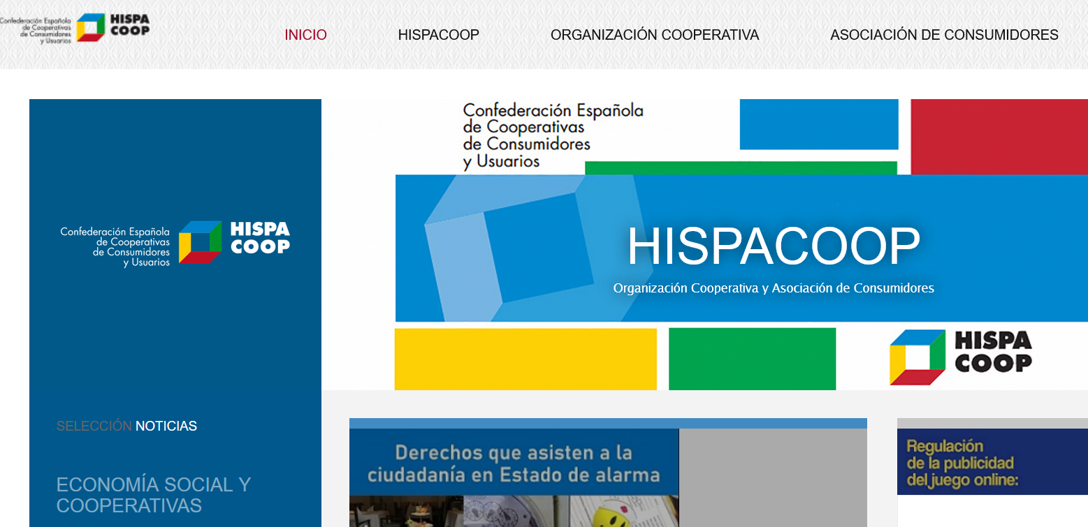 Las organizaciones de consumidores y usuarios que integran el Consejo de Consumidores y Usuarios, entre ellos HISPACOOP piden información clara y accesible sobre los derechos que asisten a la ciudadanía ante la situación de alarma con motivo de la actual crisis provocada por el COVID-19
