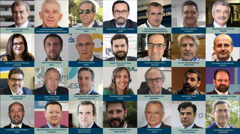 Juan Antonio Pedreño, reelegido por unanimidad presidente de la Confederación Empresarial Española de la Economía Social (CEPES)